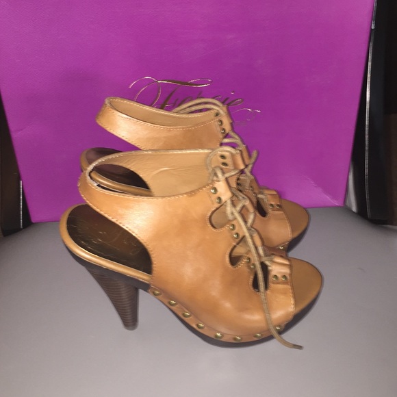 Fergie footwear cognac Sandals/Heels - Picture 6 of 8